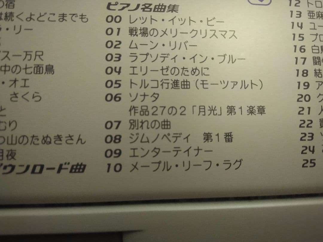 カシオ電子ピアノナビゲーションLK203TV