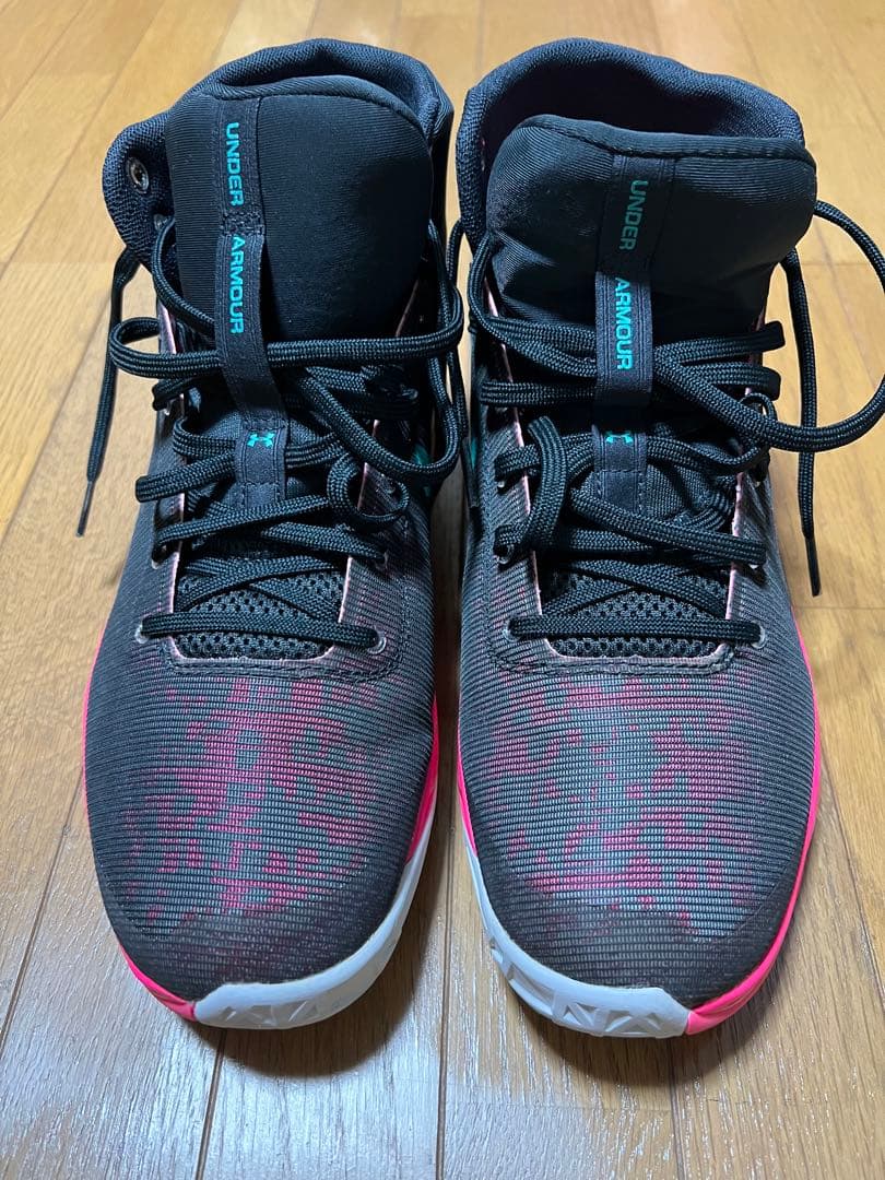【美品】UNDER ARMOUR アンダーアーマー バスケットシューズ3D
