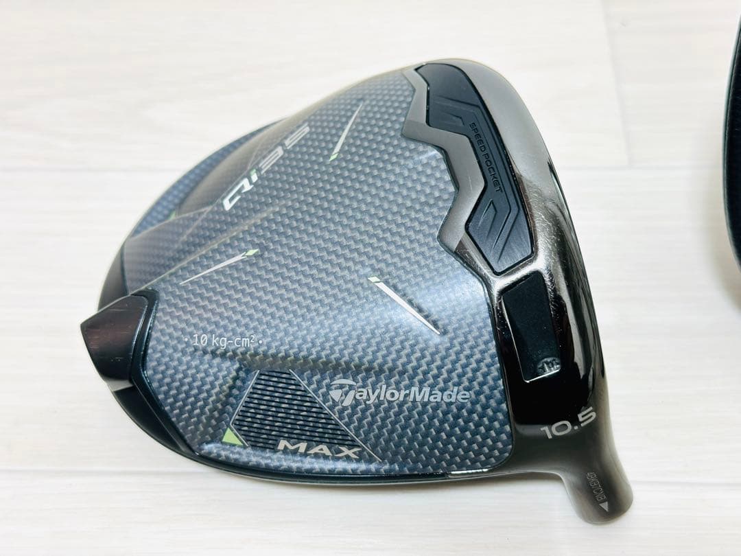 Qi35 MAX 10.5度 ◆ 純正ヘッドカバー付き ◆ テーラーメイド 美品