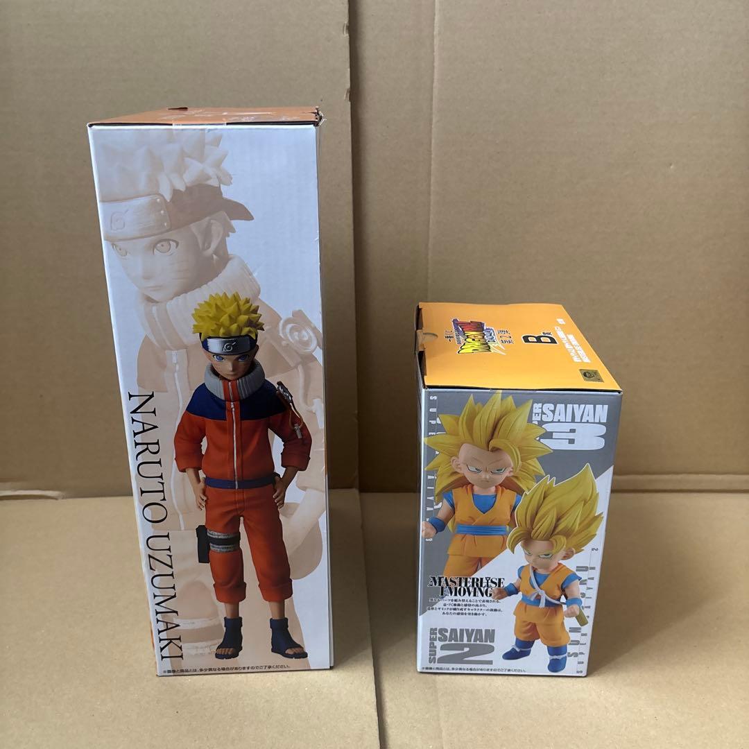 一番くじドラゴンボール&ナルト&ワンピース　B賞悟空A賞ナルトA賞ルフィB賞黄猿