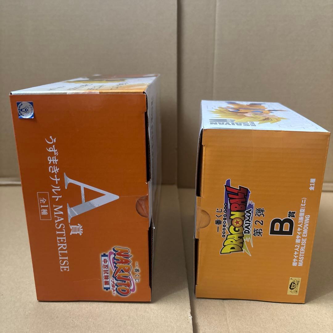 一番くじドラゴンボール&ナルト&ワンピース　B賞悟空A賞ナルトA賞ルフィB賞黄猿