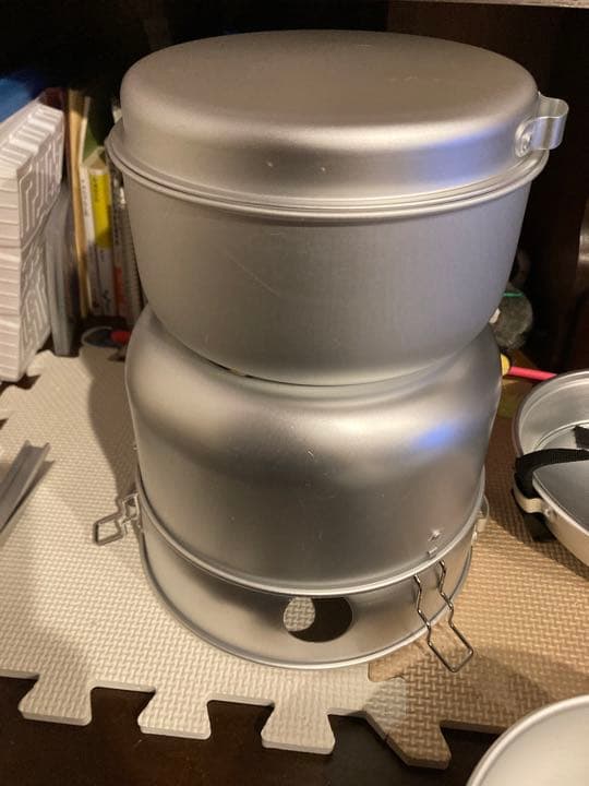 システム食器鍋3個やかんひとつ