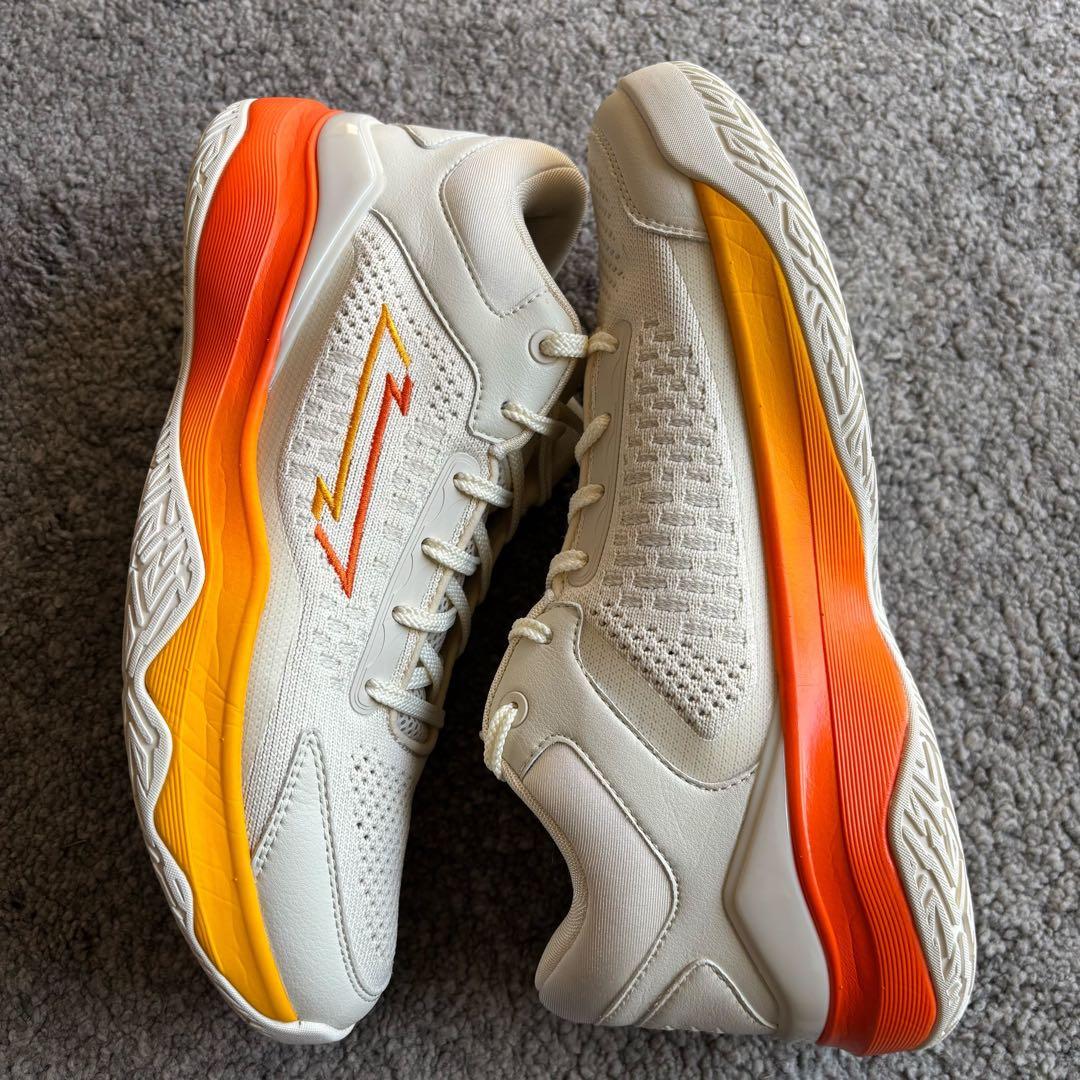 EGOZARU EGO BLAZE OFF WHITE×ORANGE 27cm