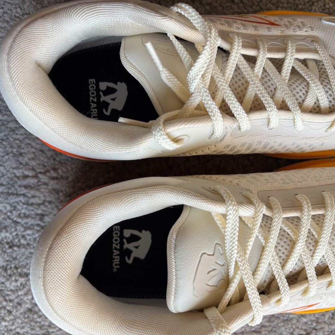 EGOZARU EGO BLAZE OFF WHITE×ORANGE 27cm