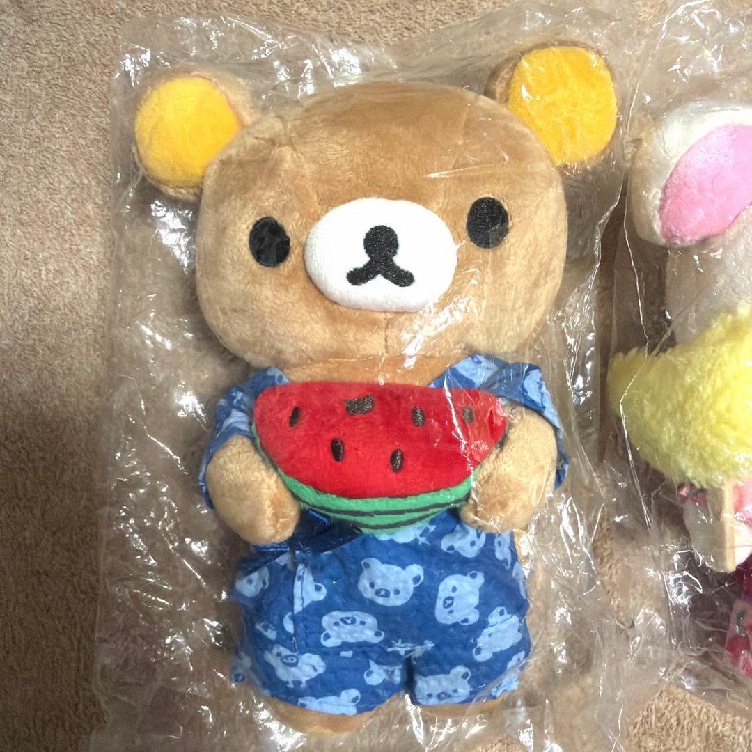 リラックマ & コリラックマ あつめてぬいぐるみ 夏休みテーマ