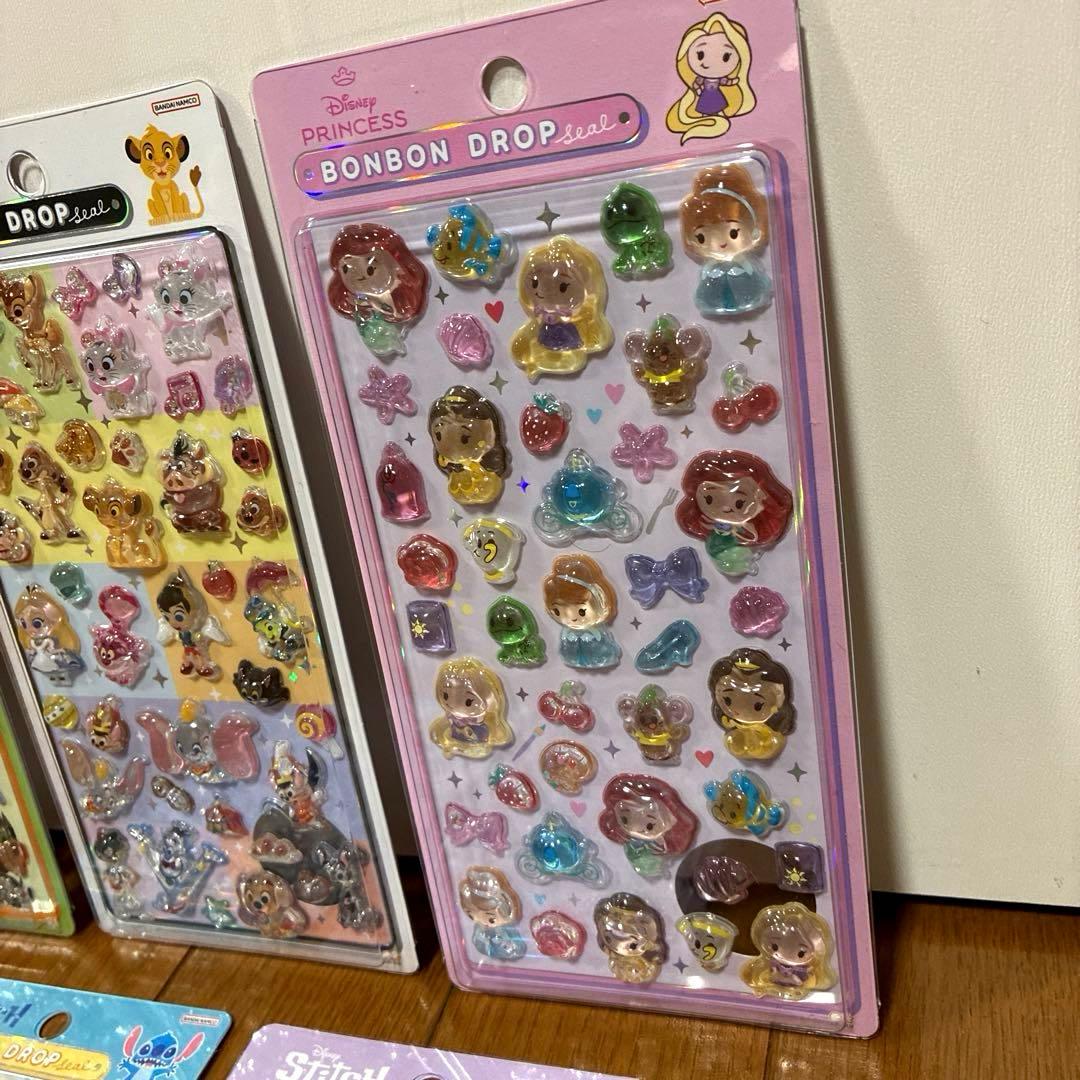『正規品』ボンボンドロップシール　ディズニー　クラシック　ズートピア　プリンセス