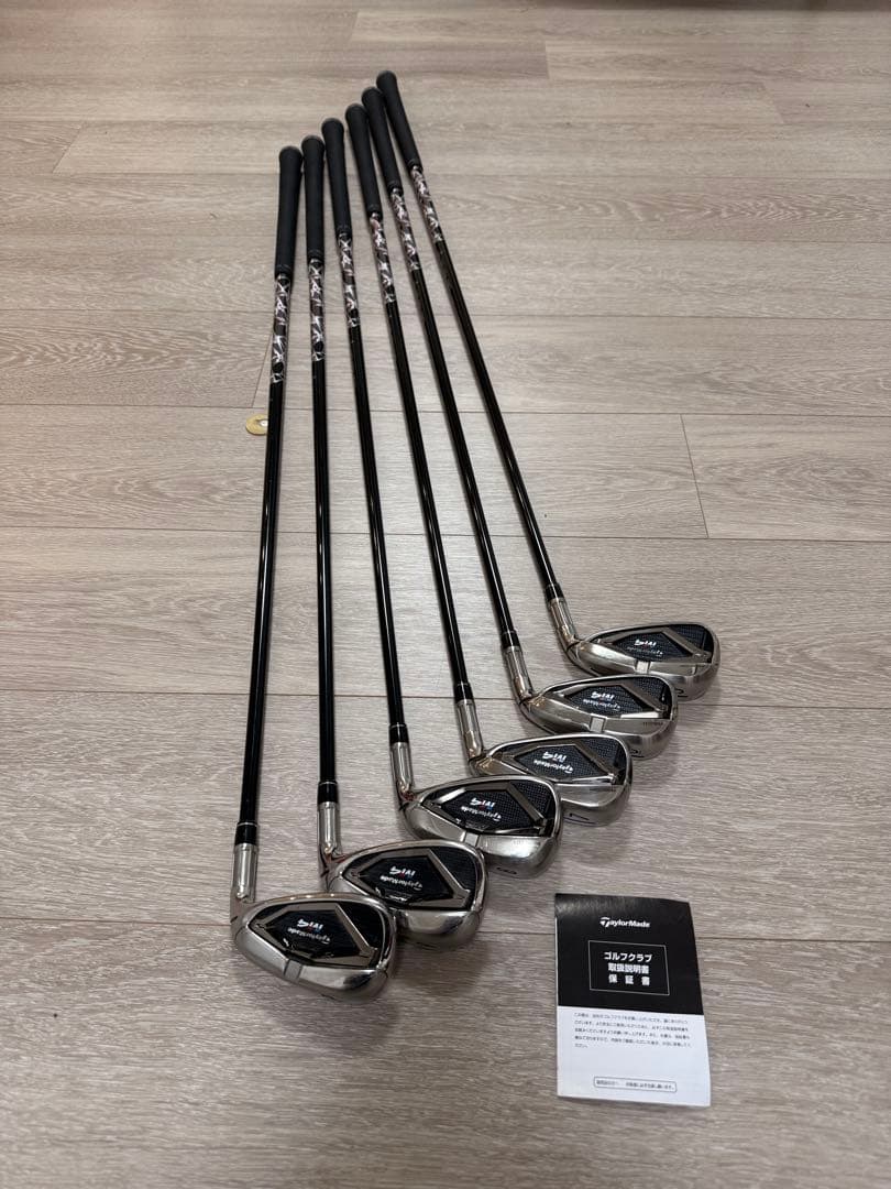 TaylorMade M4 アイアンセット 6本フルセット 純正カーボン S