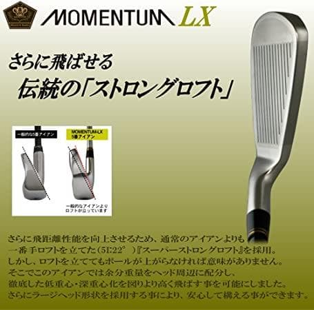 パワービルト MOMENTUM LX アイアン 6I~PW 5本セット
