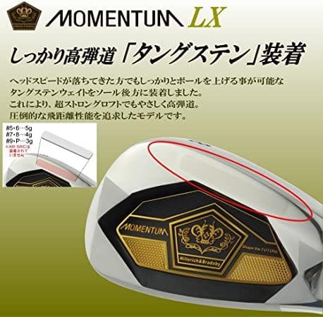 パワービルト MOMENTUM LX アイアン 6I~PW 5本セット