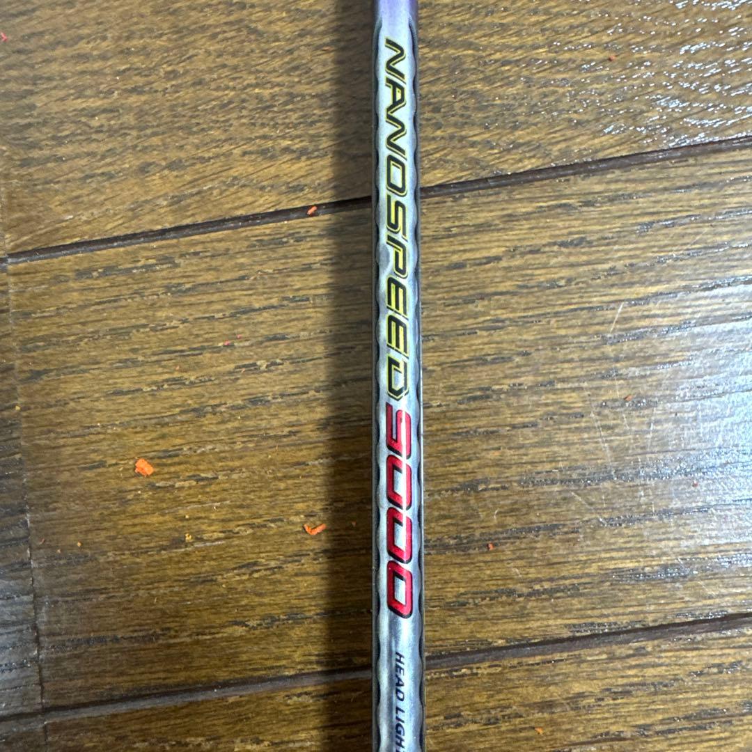 バドミントンラケットNANOSPEED9000 MUSCLE POWER 50