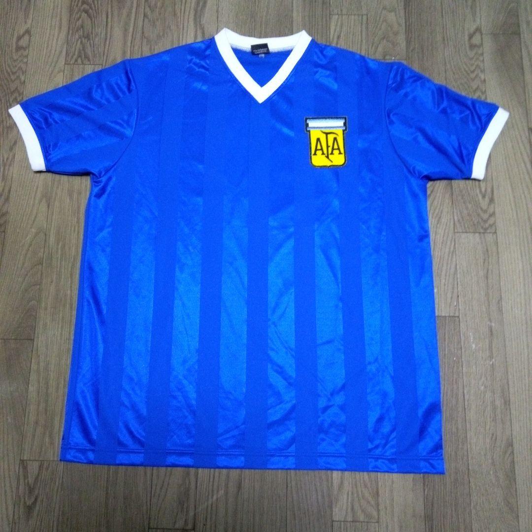 1986 マラドーナ　神の手　&　5人抜き　アウェー　3XL 　新品未使用‼️