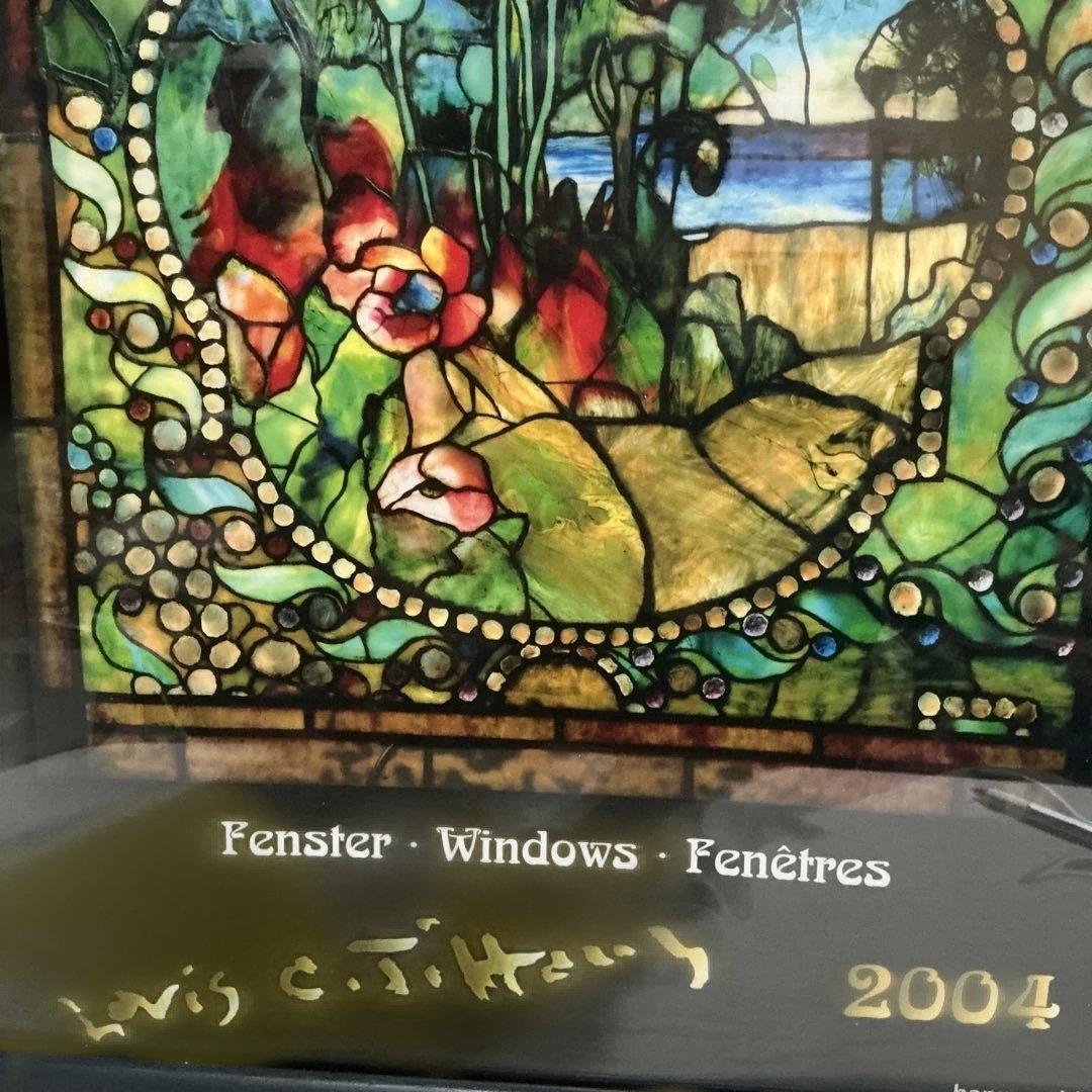 チリチリさん専用　Tiffany ステンドグラス ルイスCティ　アート 2004