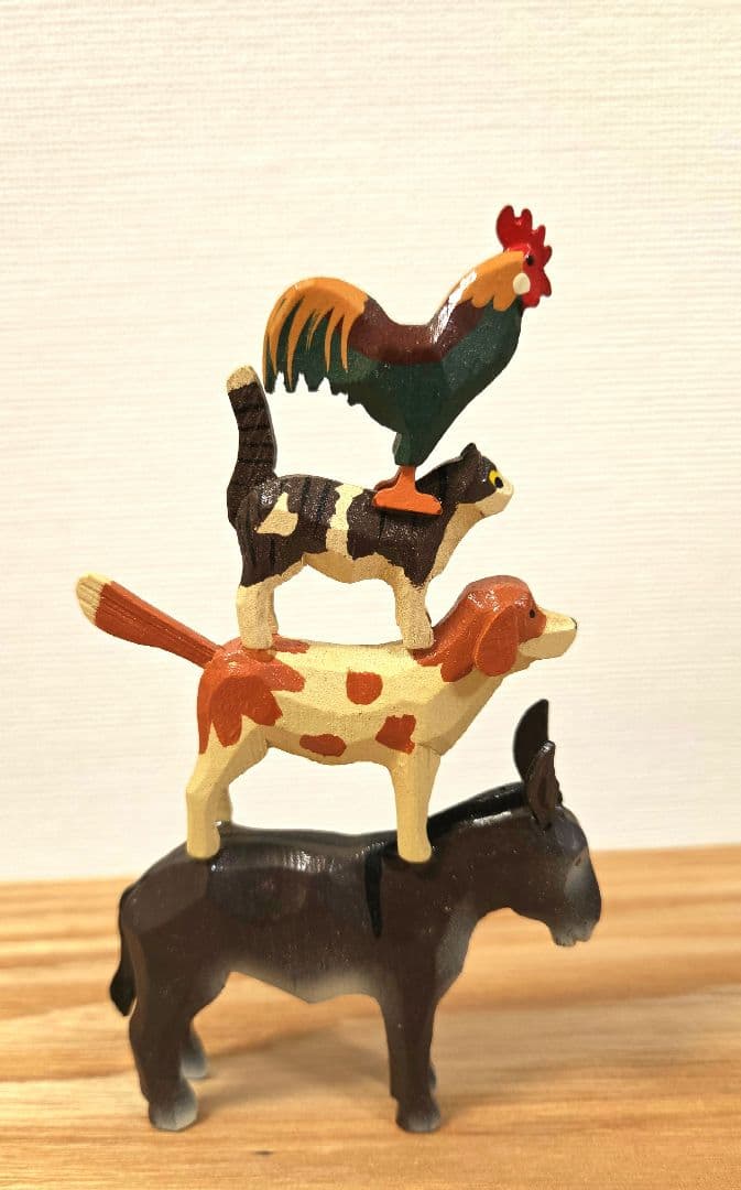 ★良品★ヴェルナー工房　ブレーメン　木製　ドイツ　ザイフェン　warner