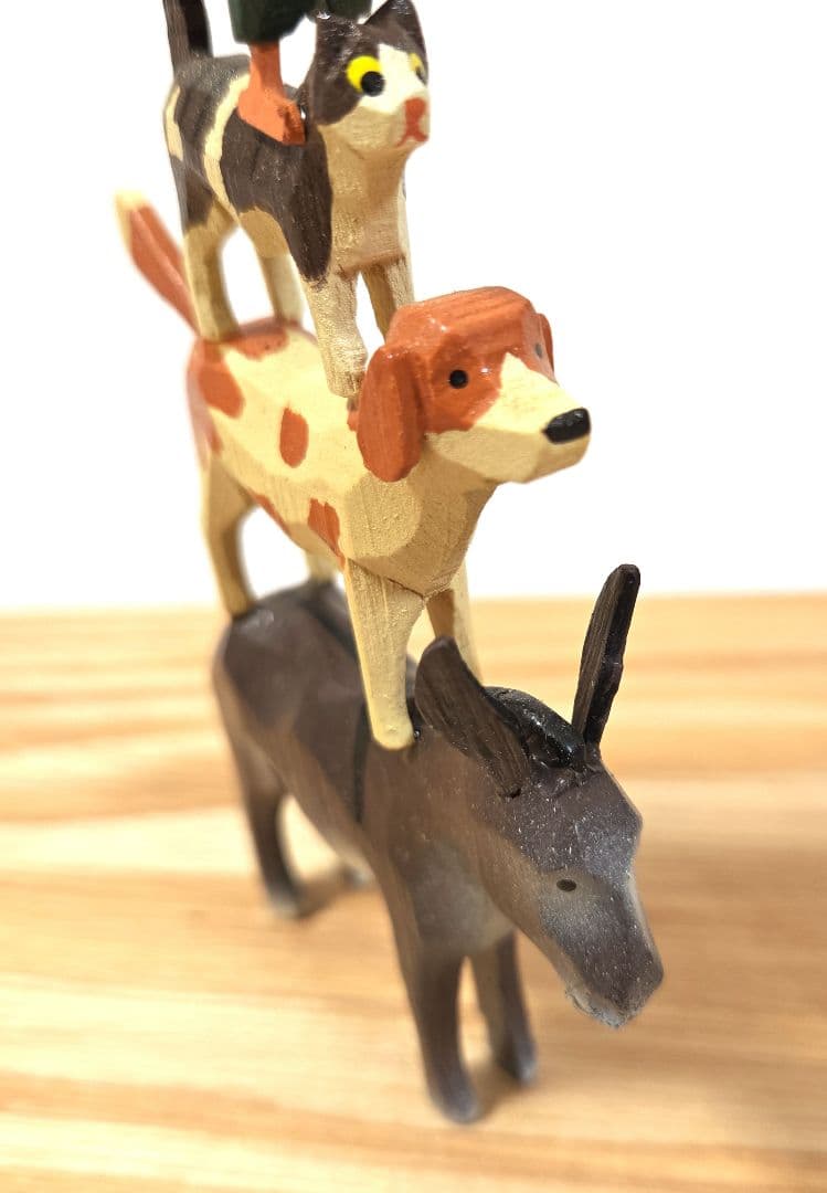 ★良品★ヴェルナー工房　ブレーメン　木製　ドイツ　ザイフェン　warner