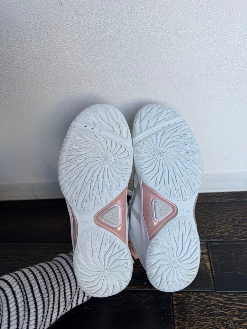 美品✨ホワイト バスケットボールシューズ