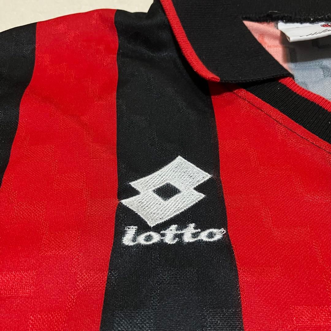 超希少！ロットLotto ACミランユニフォーム No.18 ロベルトバッジオ