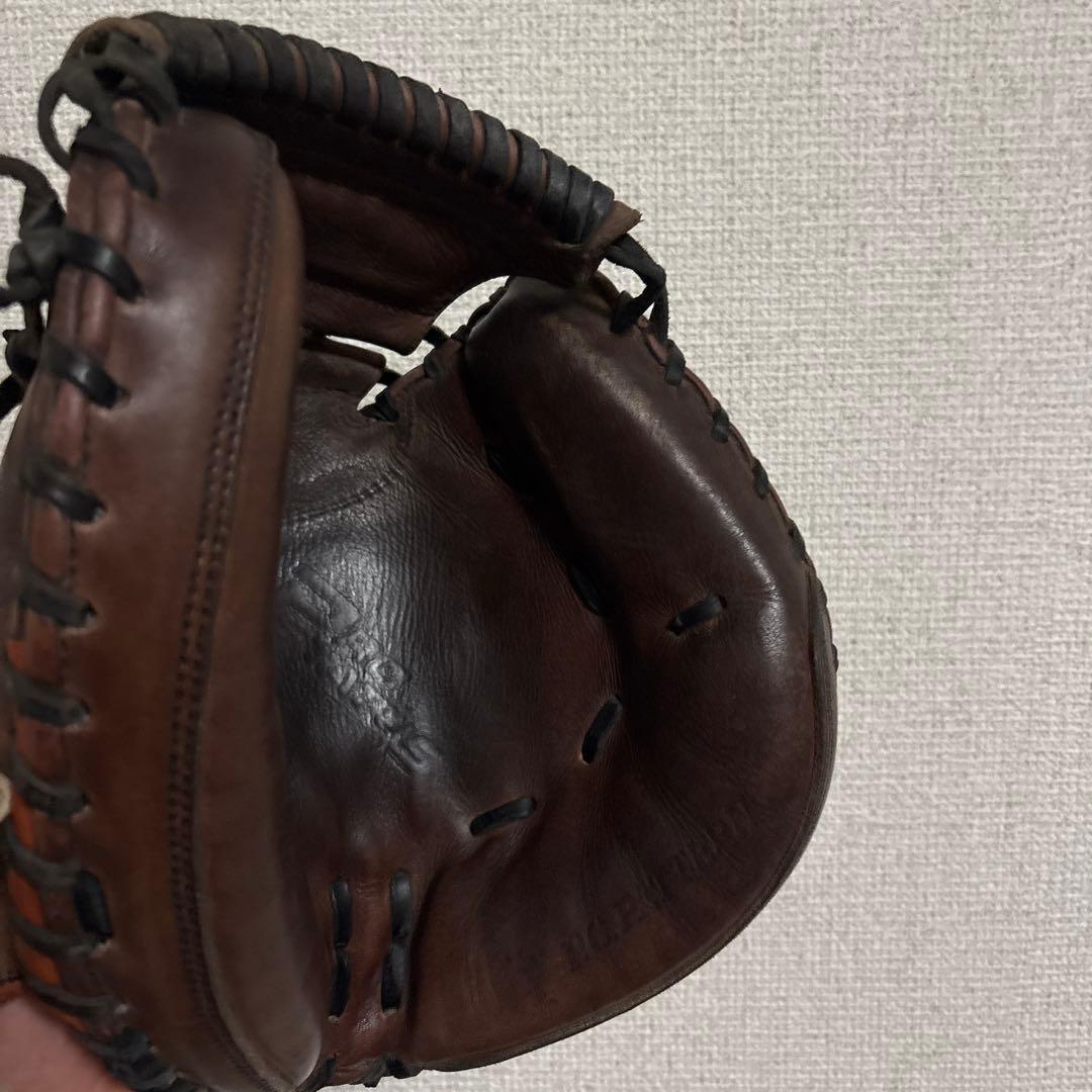 プロステイタス 硬式 キャッチャーミット 即戦力 手入れ部名前刺繍あり