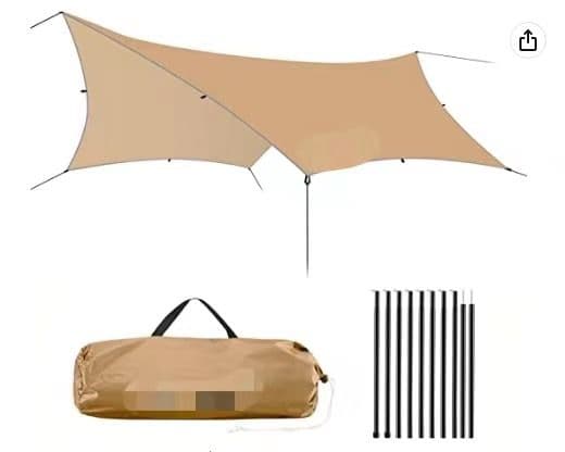 【安心の匿名配送】　タープ　キャンプ　アウトドア　新品未使用