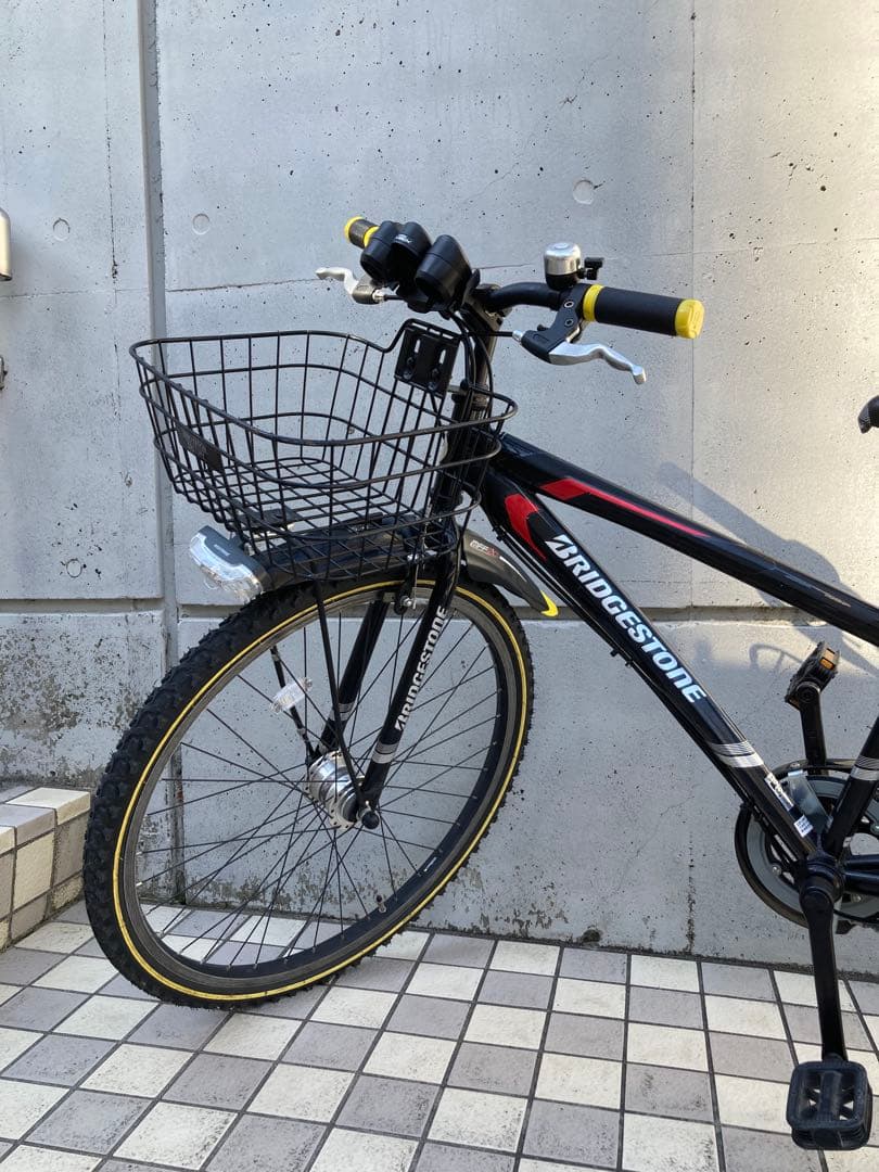 【引取限定】ブリヂストン自転車クロスファイヤーJr26インチ7段変速オートライト