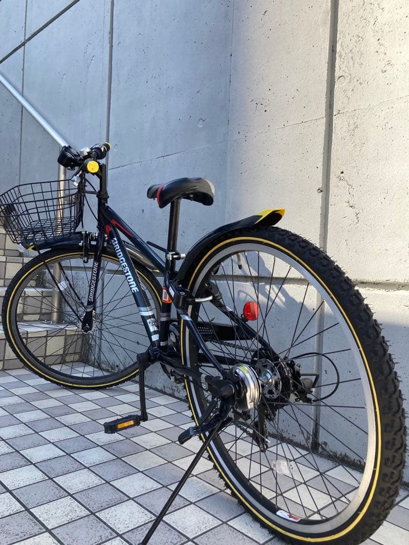 【引取限定】ブリヂストン自転車クロスファイヤーJr26インチ7段変速オートライト