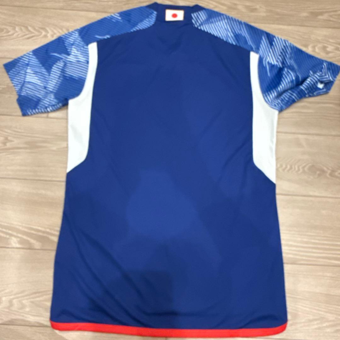 adidas 日本代表 サッカーユニフォーム 青 川島選手サイン入り
