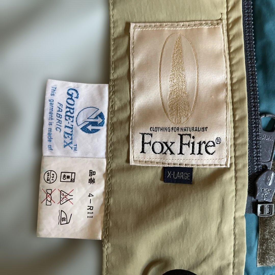 Foxfire フィッシング　ウェーディング　レインジャケット　ゴアテックス