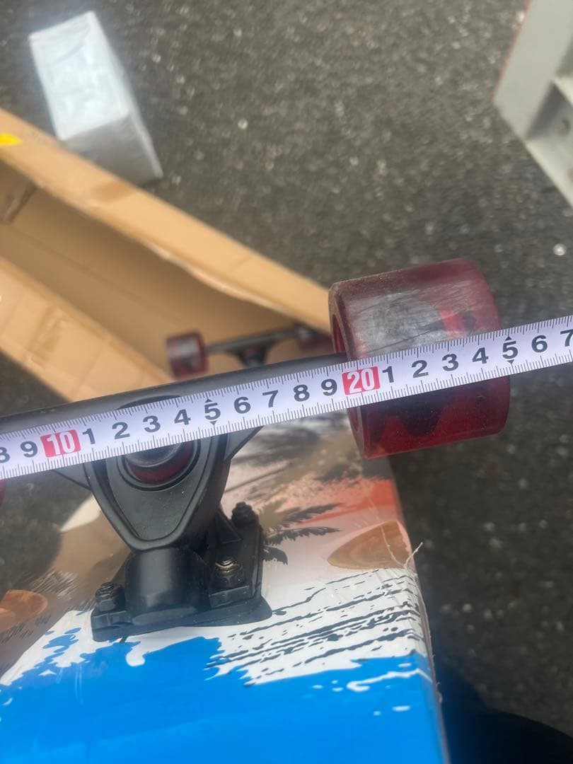 ロングボード ストライプデザイン 約112cm 未使用品