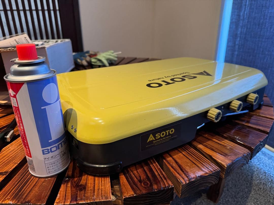 SOTO 3バーナー アウトドアコンロ ST-532+ST553(おまけ)