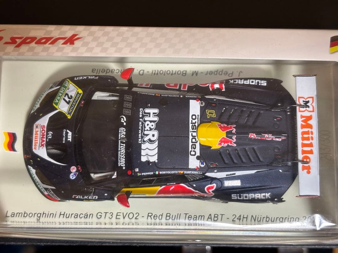 スパーク 1/43 2025 RED BULL TEAM ABT ニュル24H