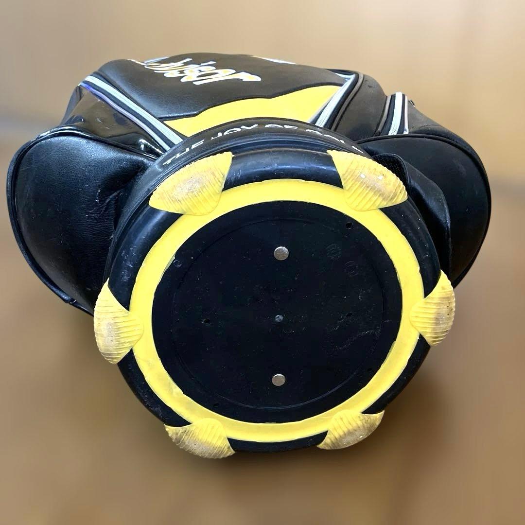 DAIWA ダイワadvisor ゴルフ　キャディバッグ 黒と黄色
