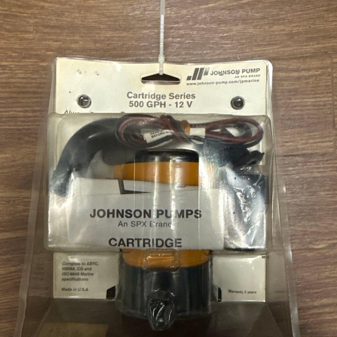 JOHNSON PUMP ビルジポンプ 500 GPH 12V