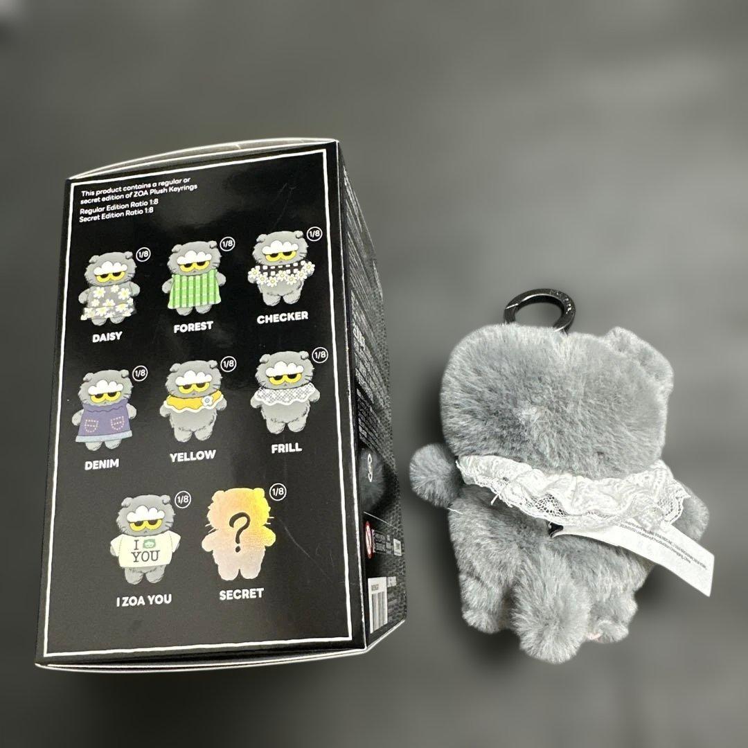 アイドル ZOA RANDOM PLUSH KEYRING FRILL