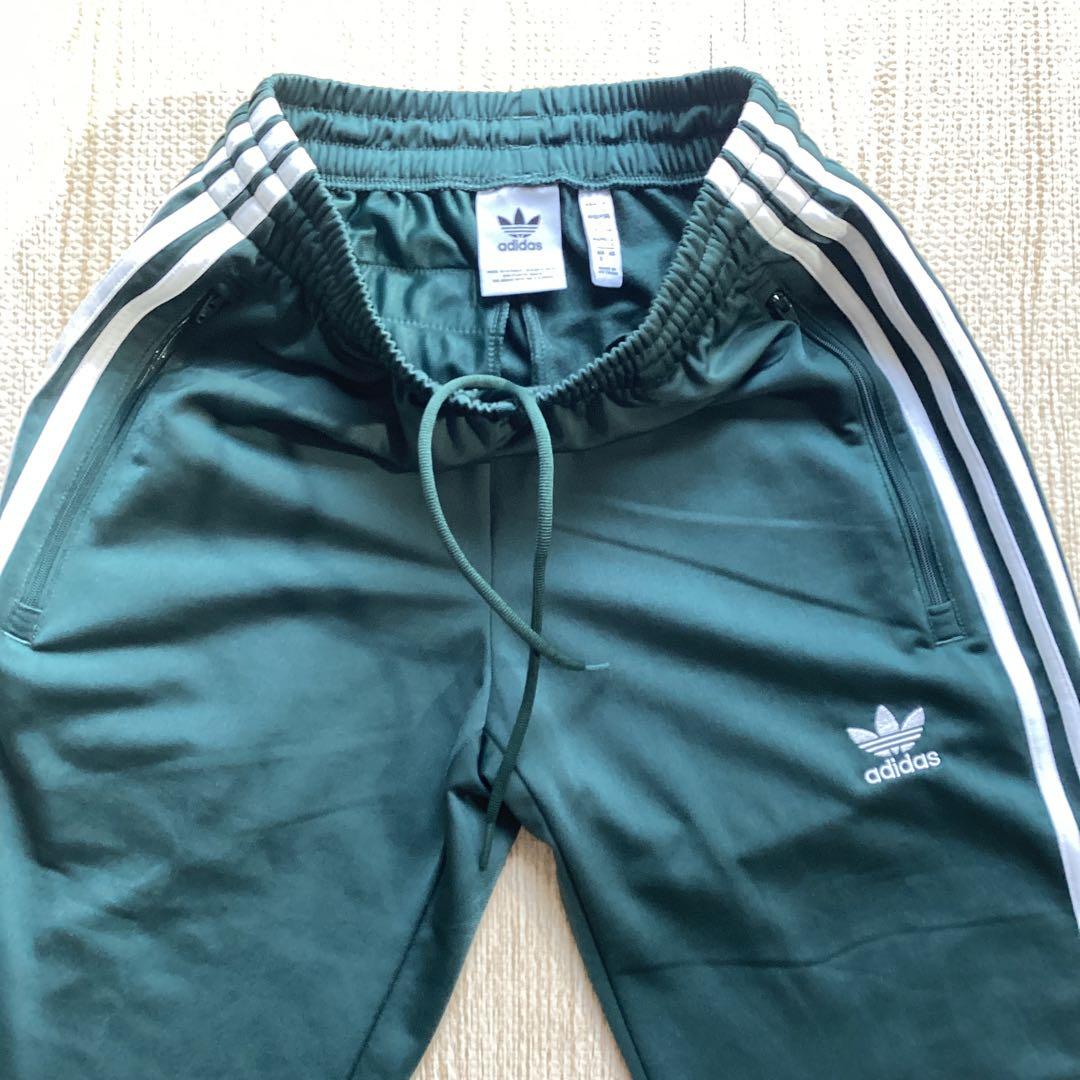 adidas ファイヤーバード　トラックパンツ　ダークグリーンS HL9345