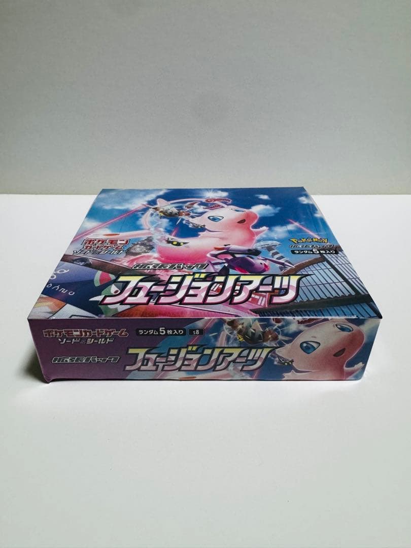 【BOX】ポケモンカード　フュージョンアーツ　シュリンクあり