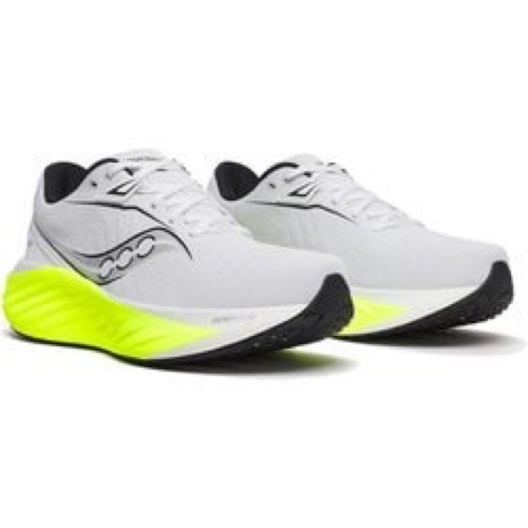 Saucony triumph 22 ホワイト/シトロン