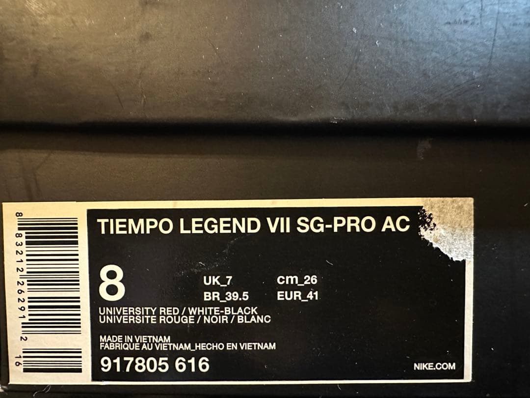 シューズ TIEMPO LEGEND VII SG-PRO(ACC)