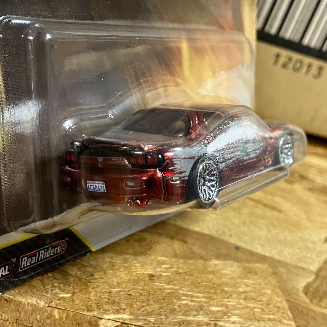 ホットウィール プレミアム ワイルドスピード マツダ RX-7 FD チェイス