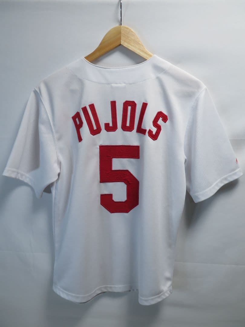 プホルス #5 マジェスティック カージナルス MLB ユニフォーム メジャー