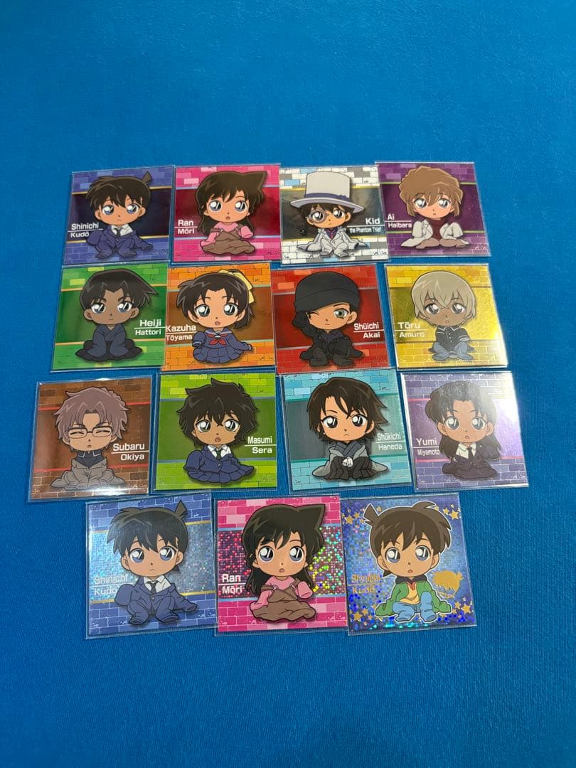 名探偵コナン　シール　アポトキシン4869グミ　ちぢませ隊 コンプリート