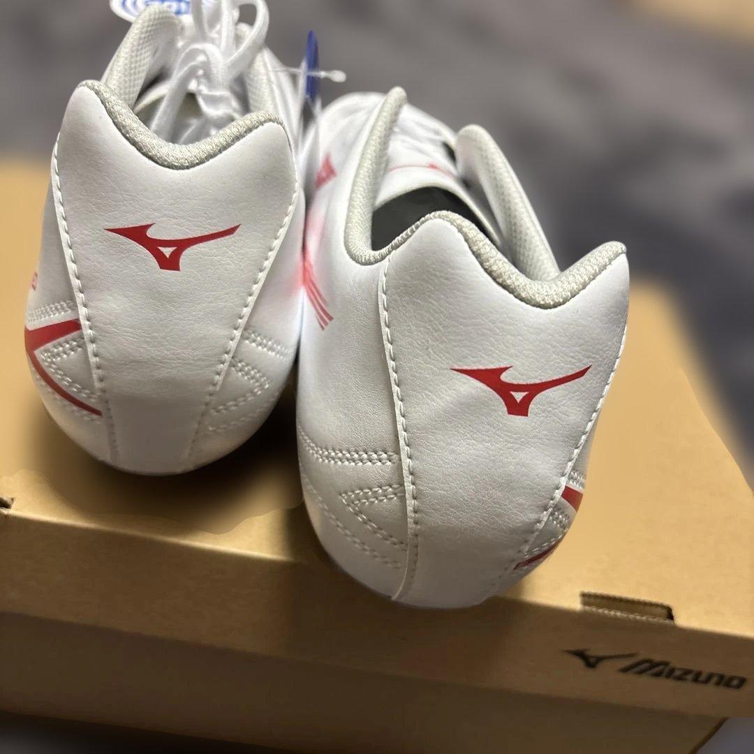 Mizuno サッカーシューズ ワイド ホワイト