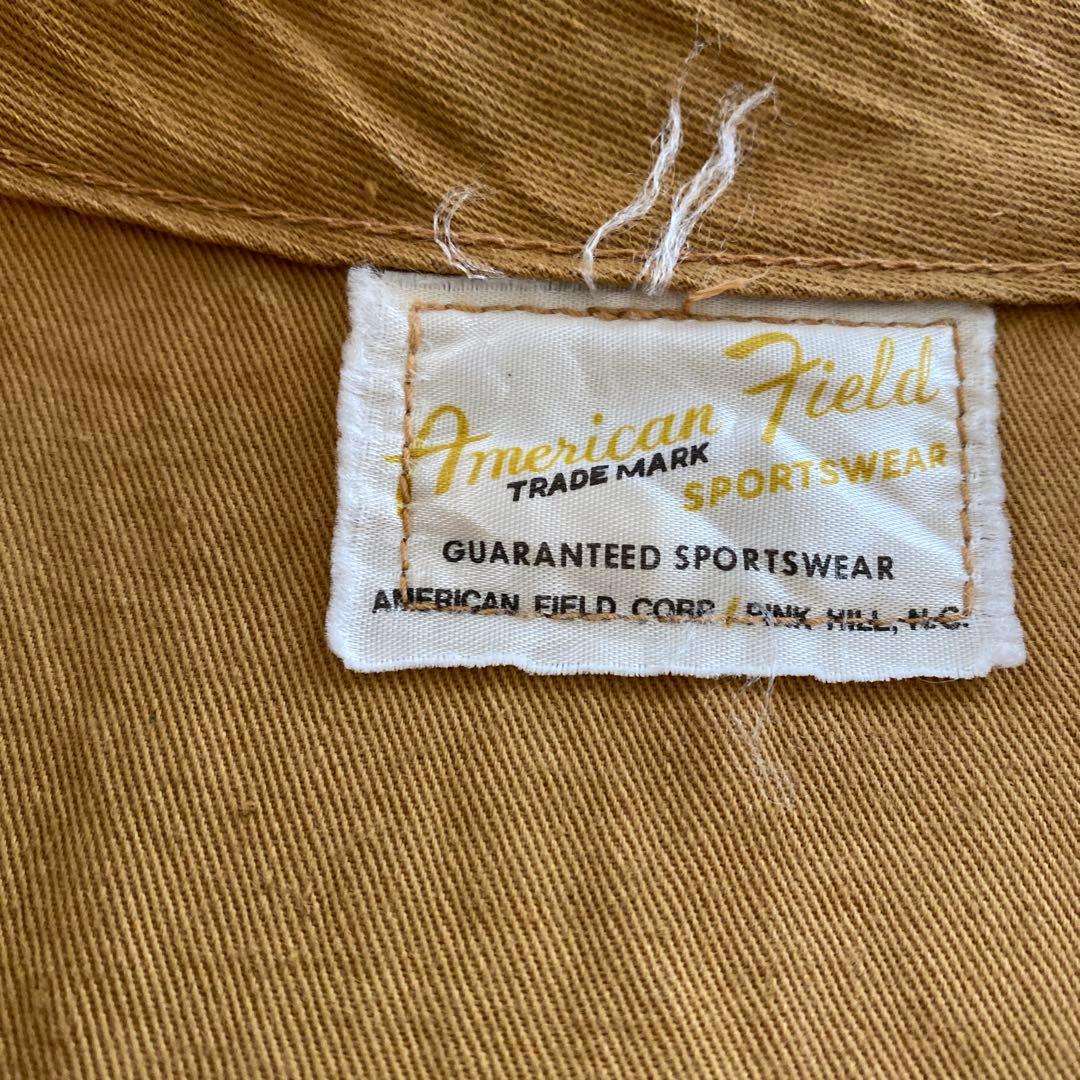 American Field フィッシングベスト ベージュ