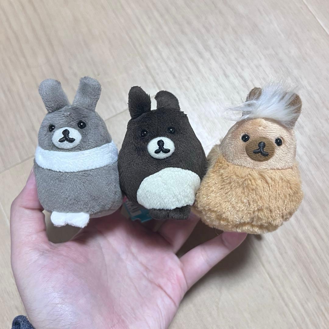 もふたんず　てのりぬいぐるみ