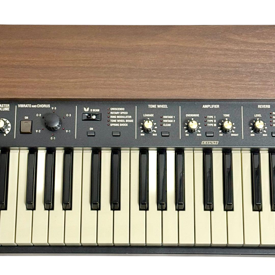 【動作品】Roland VK-8 シンセサイザー 純正ケース付 61鍵