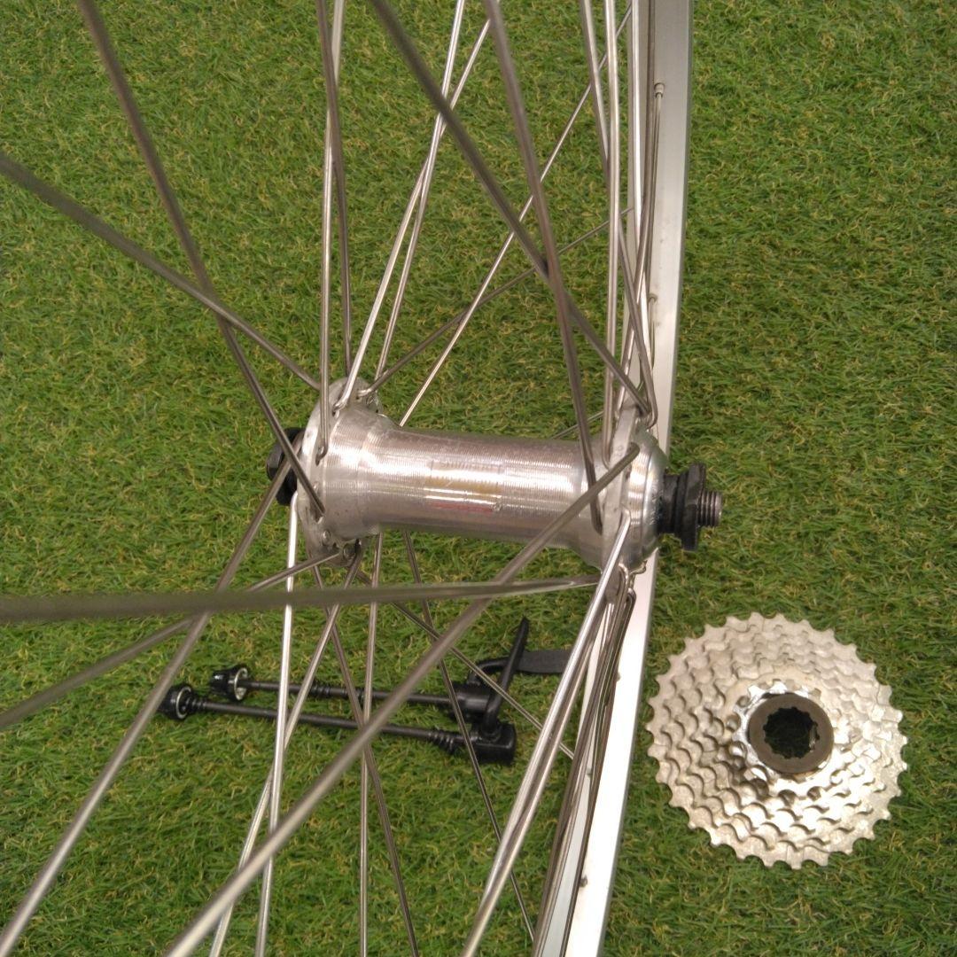 自転車用 26インチ完組ホイール　前後セット