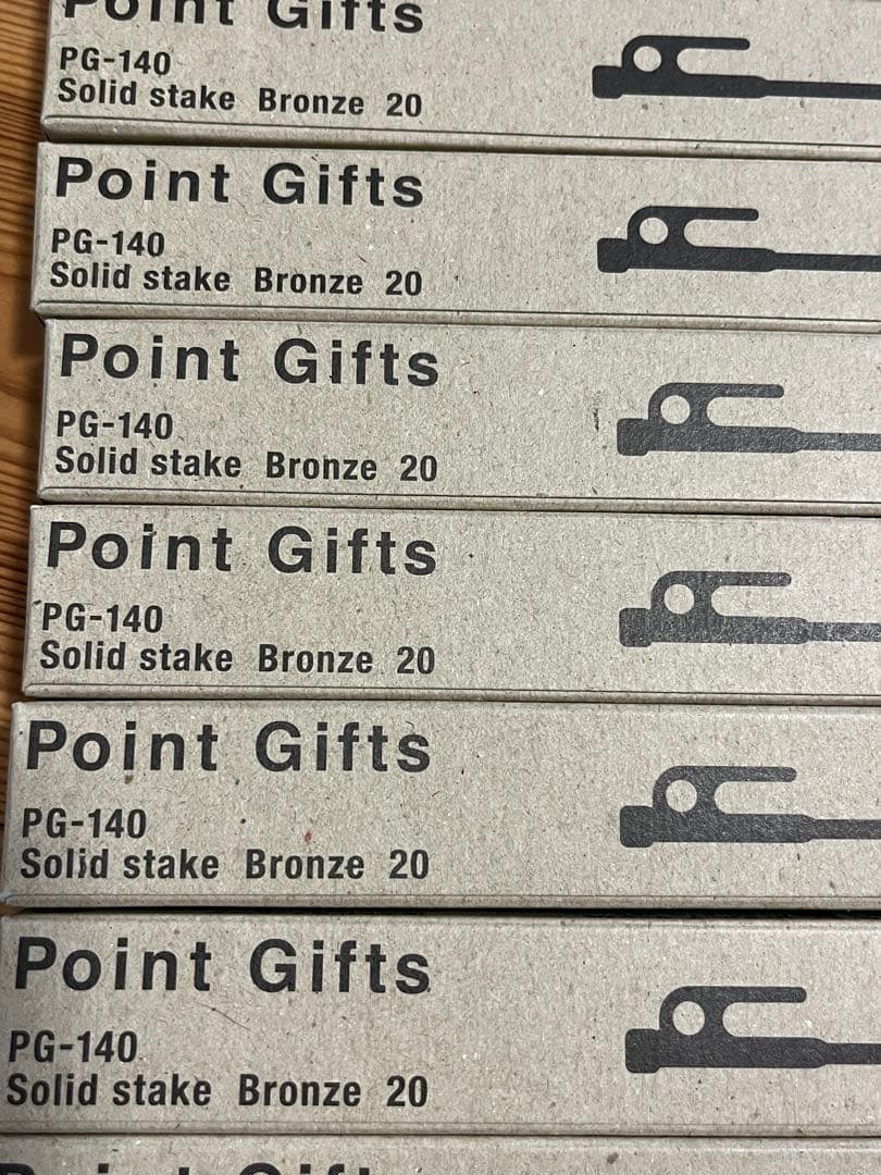  peak PG-140 ソリッドステーク 20cm 14本セット