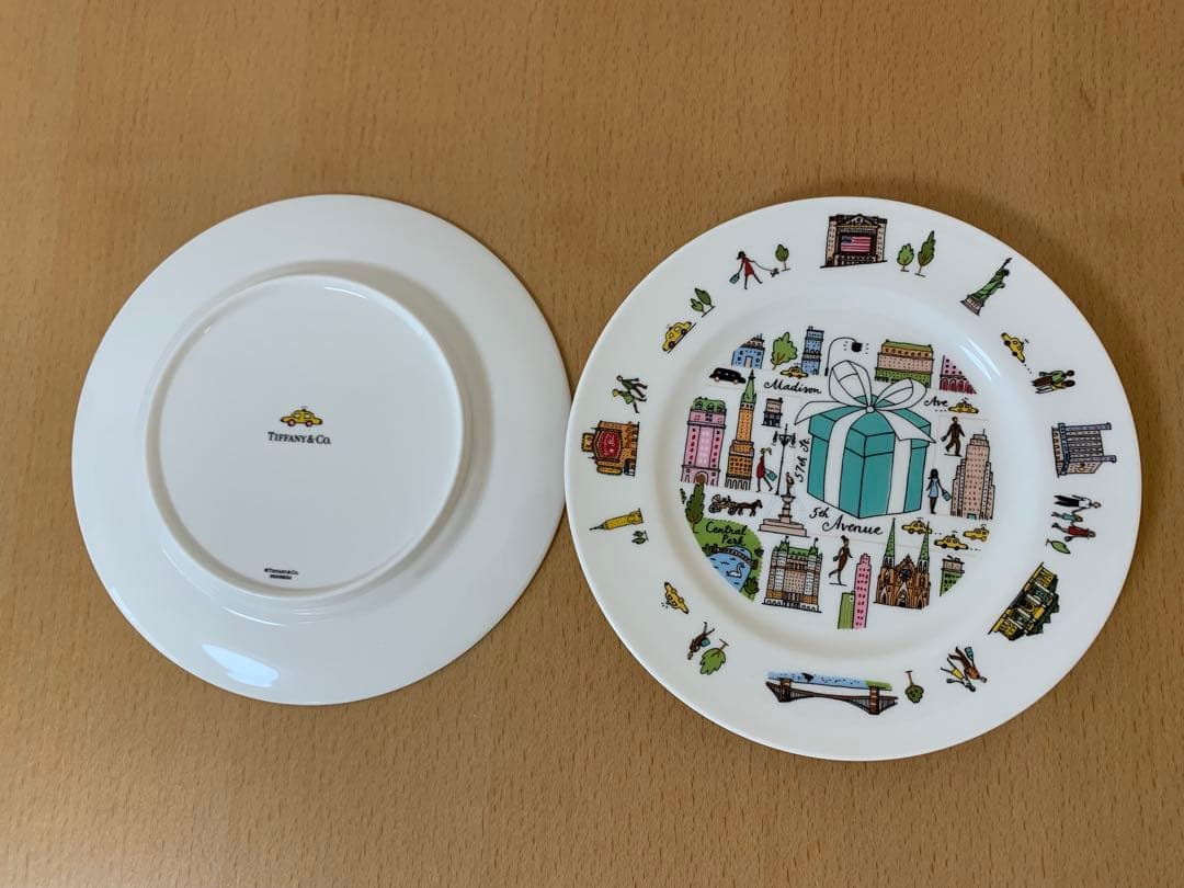 Tiffany & Co. 皿 2枚セット ギフトボックス付き