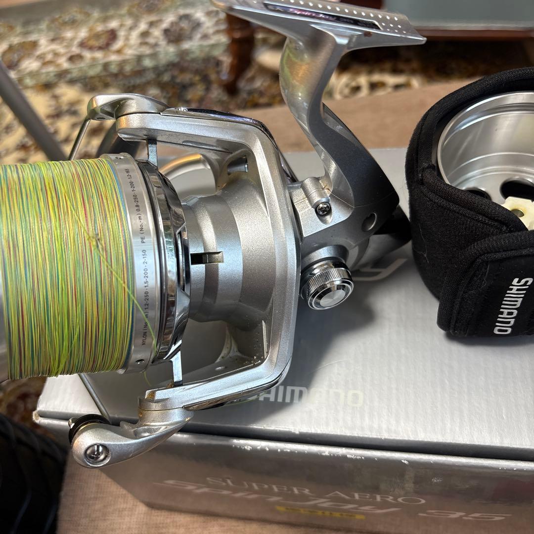 リール SHIMANO SUPER AERO Spinning 35