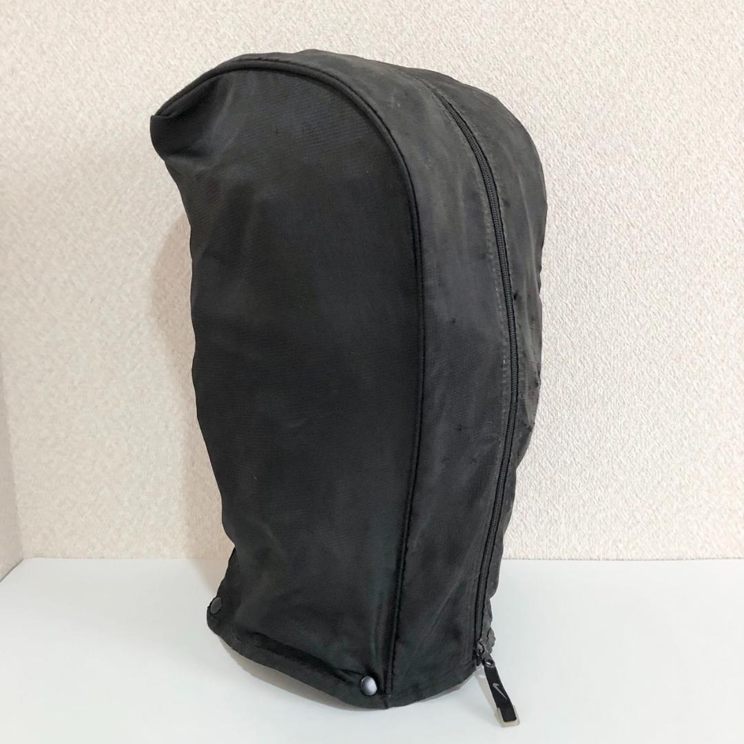 【希少】 NIKE ナイキ ゴルフ キャディバッグ カート型 6分割 ブラック