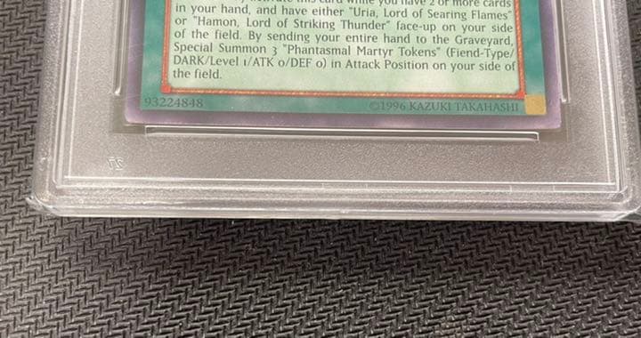 遊戯王 幻魔の殉教者　アジア　レリーフ　アルティメット　PSA8