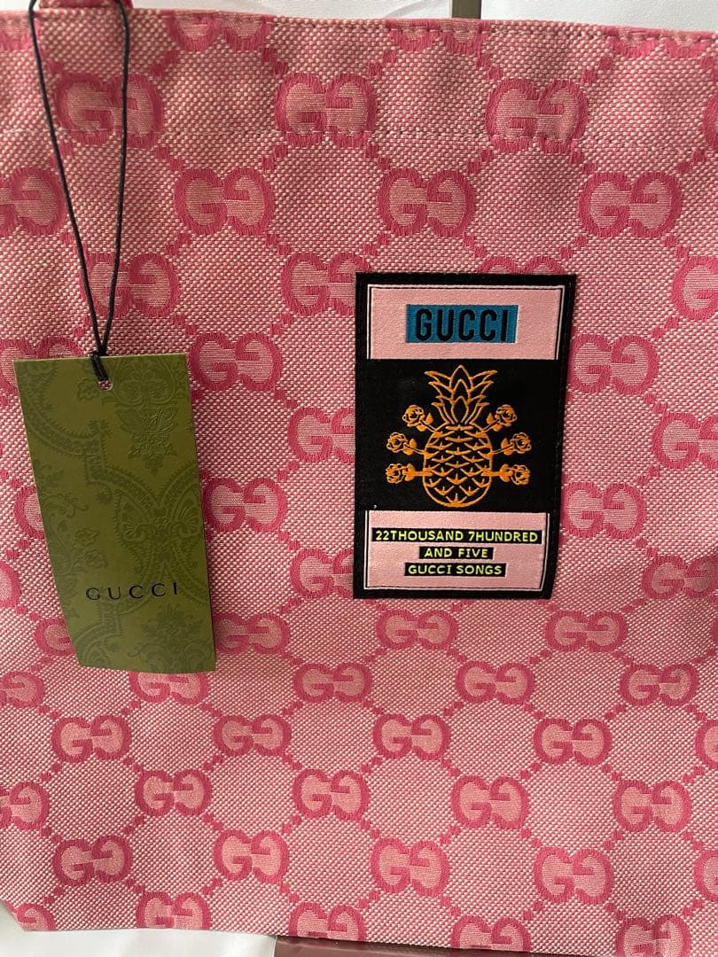 GUCCI ノベルティ　キャンバストートバッグ